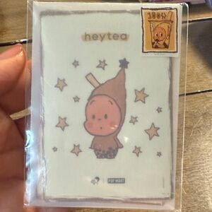 Heytea Pop Mart Character Card
